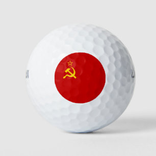 Balles De Golf Union soviétique (URSS) (marteau communiste et fau
