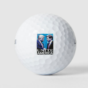 Balles De Golf Unir l'Amérique Icône Trump 