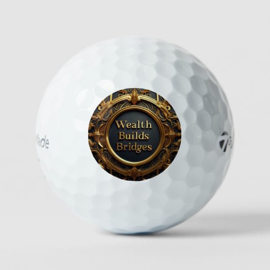 Balles De Golf "Unité financière" (Recto)