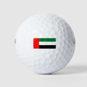 Balles De Golf United Arab Emirat Flag