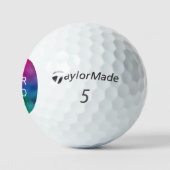 Balles De Golf Upload Your Logo Template 12 Pack Taylor Made TP5 (Logo)