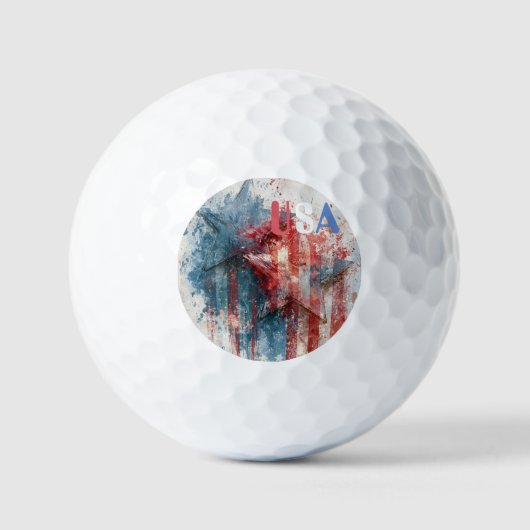 Balles de golf USA (Recto)