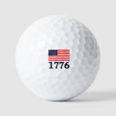 BALLES DE GOLF USA 1776 (Recto)