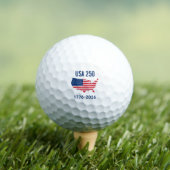 Balles De Golf USA 250 Semiquincentennial Keepsake (T-shirt Insitu)