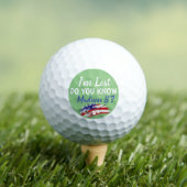 Balles De Golf USA Lost Golfer Funny (T-shirt Insitu)