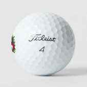 Balles De Golf Vacances de Santa (Logo)