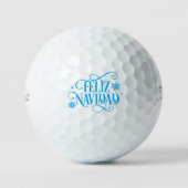 Balles De Golf Vacances Feliz Navidad (Recto)