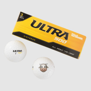 Balles De Golf Vache - Emoji