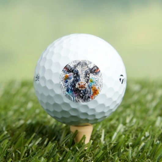 Balles De Golf vaches (T-shirt Insitu)