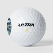 Balles De Golf Vagues de l'océan Pacifique (Logo)