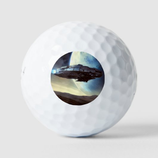 Balles De Golf Vaisseau orbitant SF (2) (Devant)