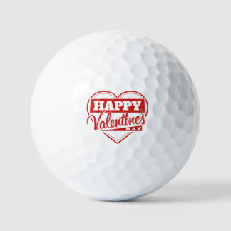Balles De Golf Valentine's Day