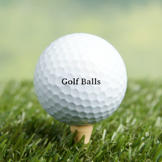 Balles De Golf Valeur professionnelle simple (T-shirt Insitu)