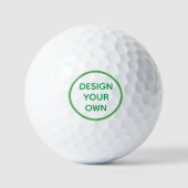 Balles De Golf Value Golf Ball, Concevez votre propre personnalis (Recto)