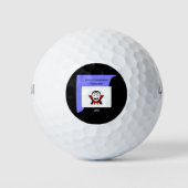 Balles De Golf Vamptastic Halloween Golf Balls (Devant)