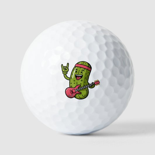 Balles De Golf Vedette Cornichon (Recto)