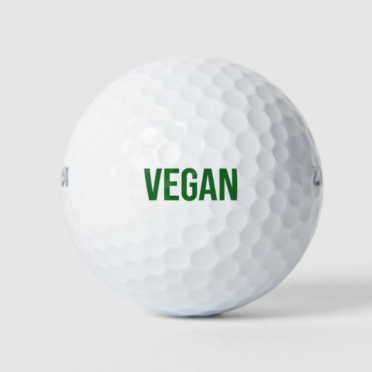 Balles De Golf Vegan - Droits des animaux (Devant)
