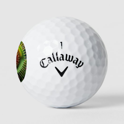 Balles De Golf Venus Flytrap Floral Whimsical Fun (Logo)