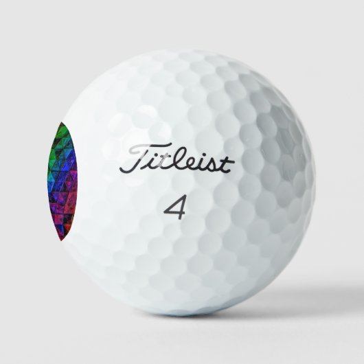 Balles De Golf Verre de fierté (Logo)