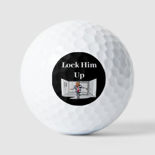 Balles De Golf Verrouiller Trump Golf Ball