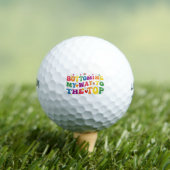 Balles De Golf Vers Le Mois Gay pride Supérieur (T-shirt Insitu)