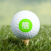 Balles De Golf vert fluorescent - ajoutez votre logo (T-shirt Insitu)