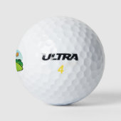Balles De Golf Vert foncé (Logo)