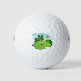 Balles De Golf Vert foncé