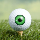 Balles de Golf Vert Globe Oculaire (T-shirt Insitu)