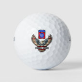 Balles De Golf Vétéran de la 82e division aéroportée (Devant)