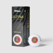 Balles De Golf Vétéran de l'armée des transmissions fier (Emballage)