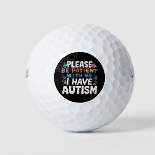 Balles De Golf Veuillez être patient, j'ai une conscience de l'au