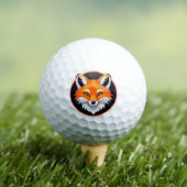 Balles De Golf Vibrant Fox Head (T-shirt Insitu)