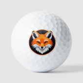 Balles De Golf Vibrant Fox Head (Recto)