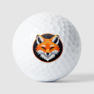 Balles De Golf Vibrant Fox Head