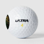 Balles De Golf Vibrations magiques Art Abstrait (Logo)