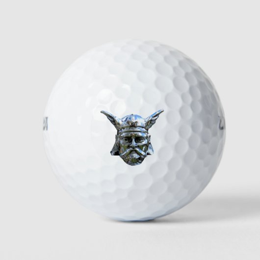 Balles De Golf Viking en argent (Devant)