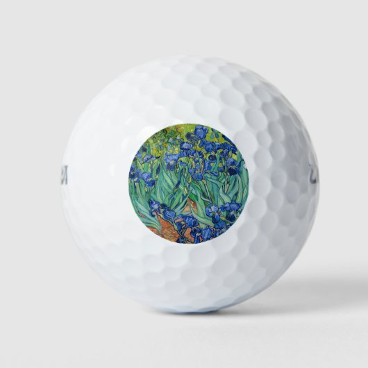 Balles De Golf Vincent Van Gogh - Iris (Devant)
