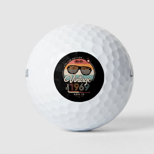 Balles De Golf Vintage depuis 1969 (Devant)