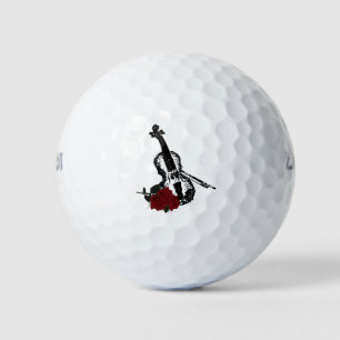 Balles De Golf Violon et Rose