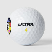 Balles De Golf Visage clown (Logo)