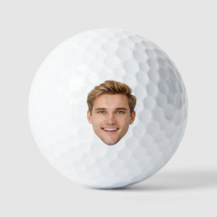 Balles De Golf Visage enfant personnalisé drôle Fête Personnalisé