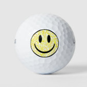 Balles De Golf Visage souriant éclaboussé (Devant)
