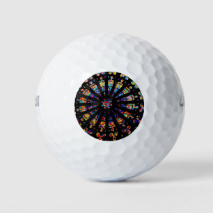 Balles De Golf vitraux de l'église couleurs