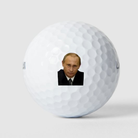 Balles De Golf Vladimir Poutine (Devant)