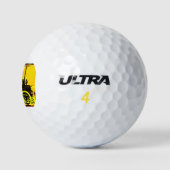 Balles De Golf Voiture Antique (Logo)
