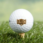 Balles De Golf Voler comme un faucon sépia (T-shirt Insitu)