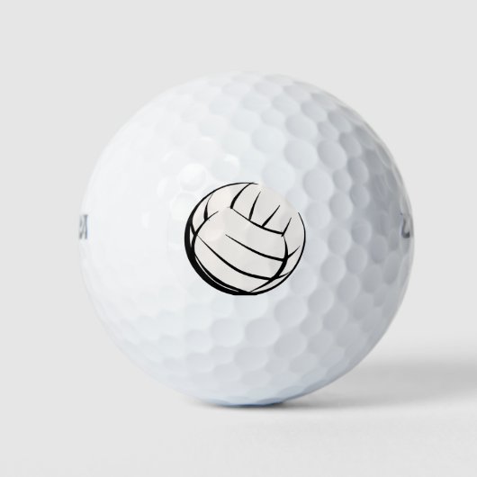 Balles De Golf Volley-ball (Devant)