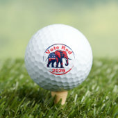 Balles De Golf Vote Red 2026 (T-shirt Insitu)