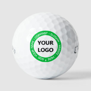 Balles De Golf Votre design personnalisé Logo Texte Balls de golf